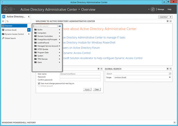 Install Active Directory Administrative Center Server 2008