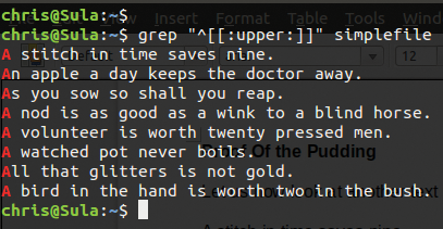 grep pattern one match per input grep pattern one match per input