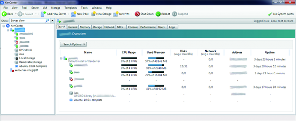 Xenserver: How to see local storage disk space used on command