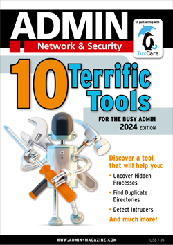 ADMIN and TuxCare present: 10 Terrific Tools for the Busy Admin
